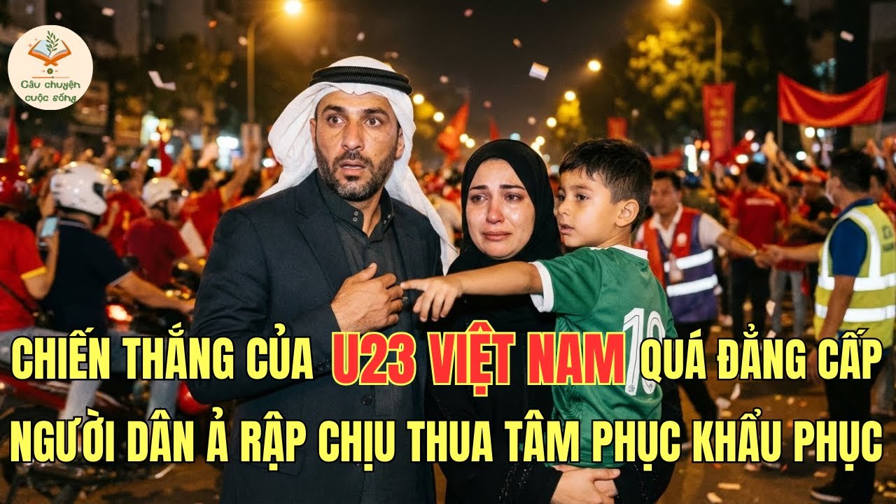 Đại Gia Ả Rập Bái Phục Chiến Thắng U23 Việt Nam Và Tinh Thần Người Việt Khi Đi Bão