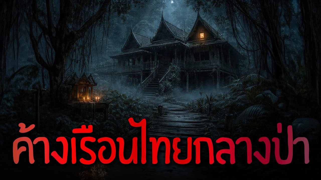 ค้างเรือนไทยกลางป่า