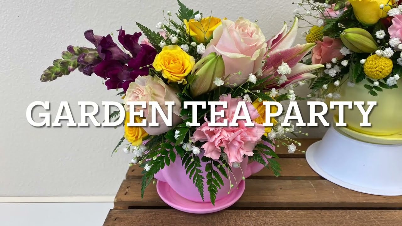 Garden Tea Party Flower arrangement