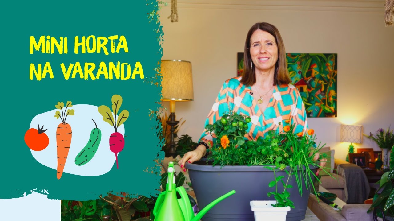 Como Fazer uma Mini Horta na Varanda