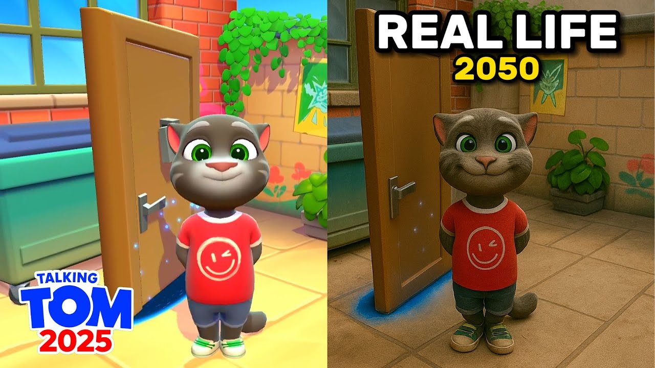 Talking Tom Cat 2025 In Real Life part 3