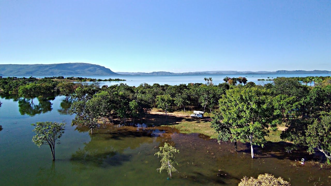 ESSE E O MELHOR LAGO PARA A PESCA DO TUCUNARÉ - LAGO SERRA DA MESA GOIÁS