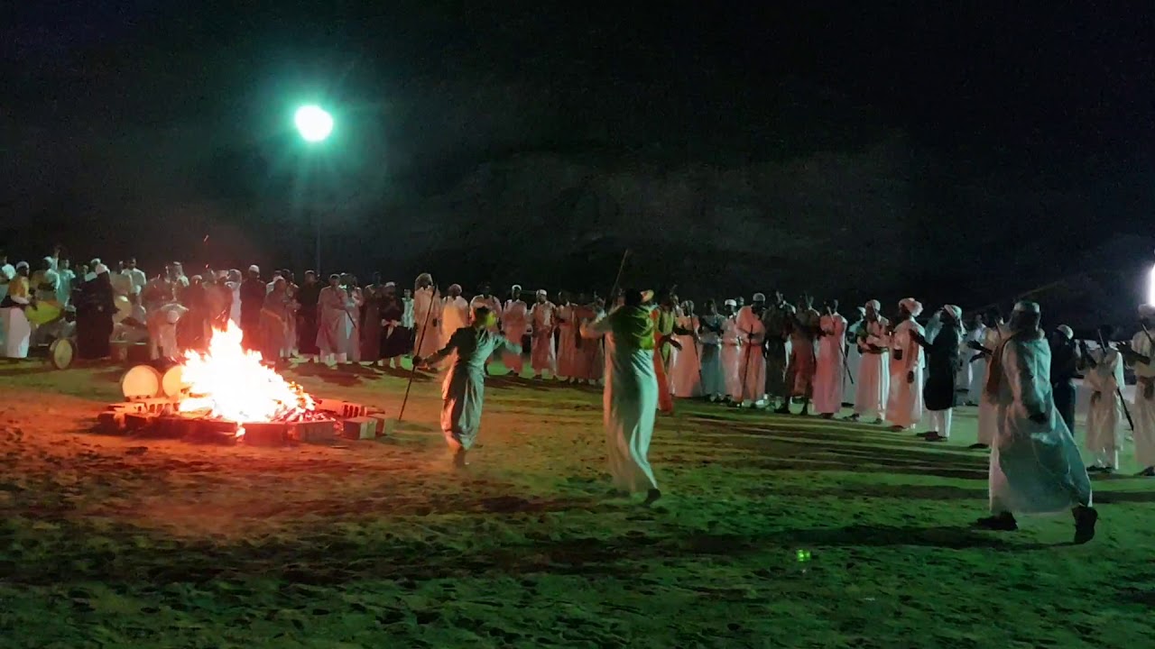 لعب مزمار المسفلة و المعازيم حارة برى (صمدو) (2)
