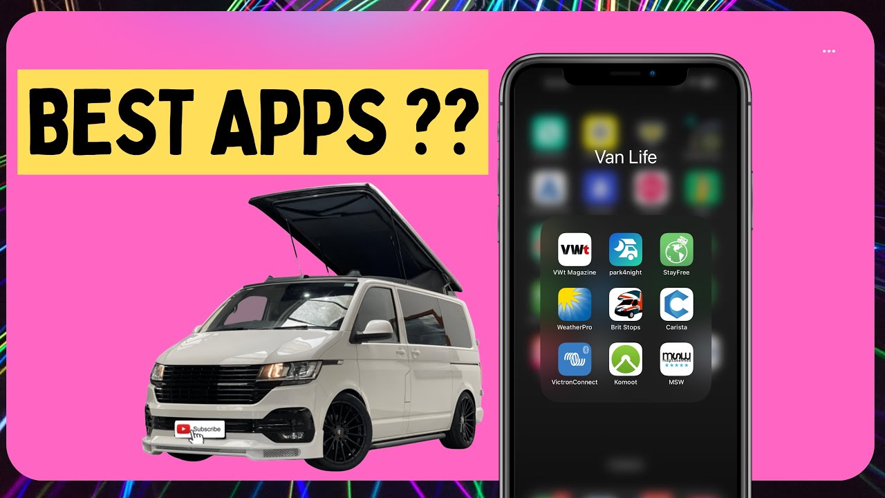 20+ Must Have Mobile apps for Campervan Vanlife