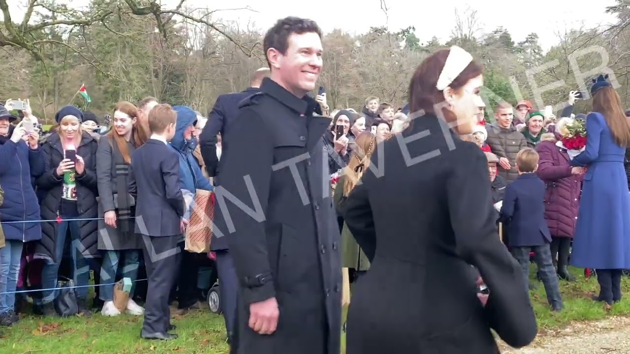 The Royal Family at Sandringham Church Christmas Service 2023 | Video 3