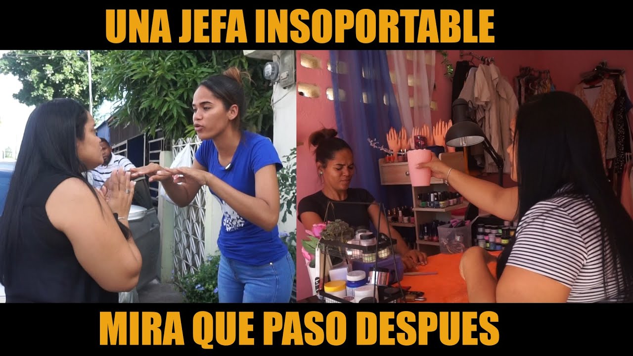 UNA JEFA INSOPORTABLE// MIRALO HASTA EL FINAL