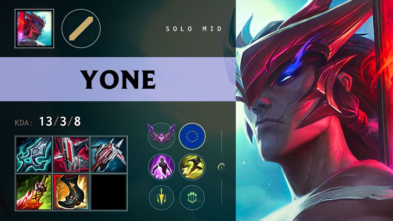 Yone Mid vs Zoe - EUW Master Patch 26.13
