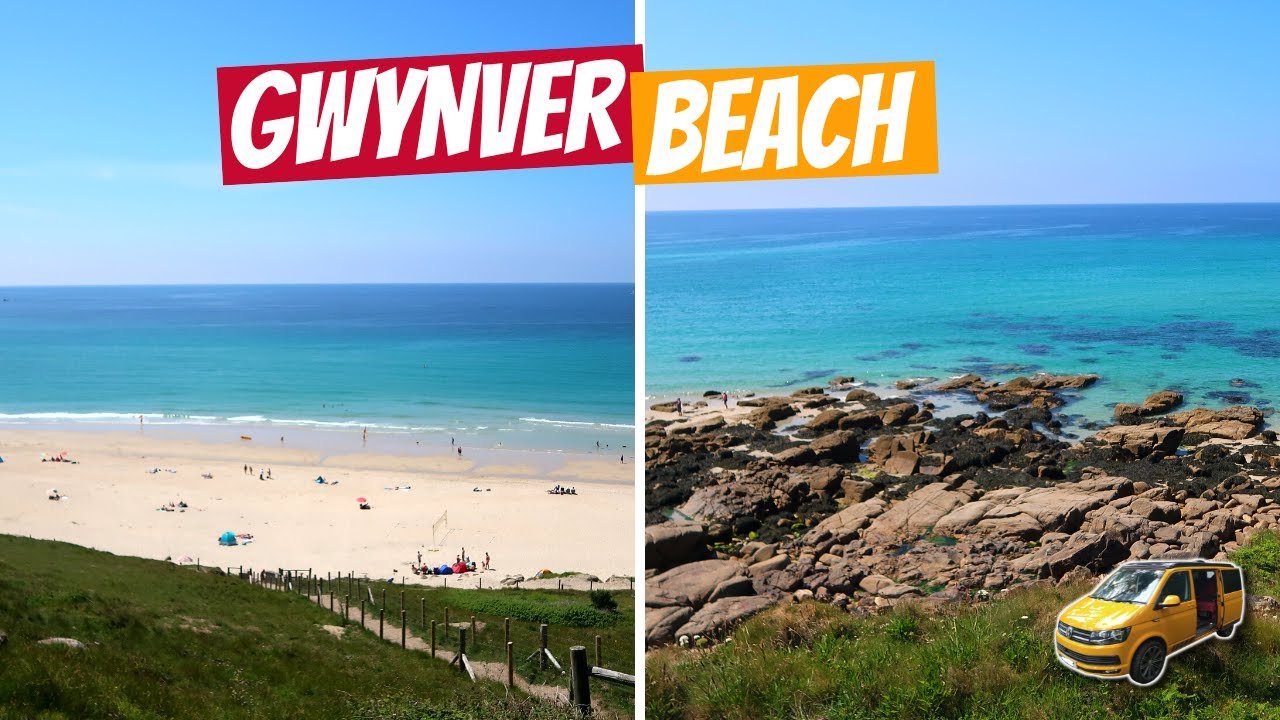 I walked to Gwynver and Sennen Beach | Cornwall Road Trip