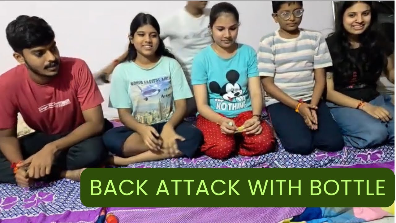 Back attack with bottle |Epic cheating😂| #punishmentchallenge 