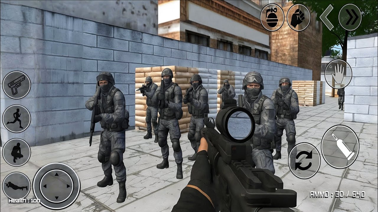 Spy Frontier (demo) Android GamePlay 