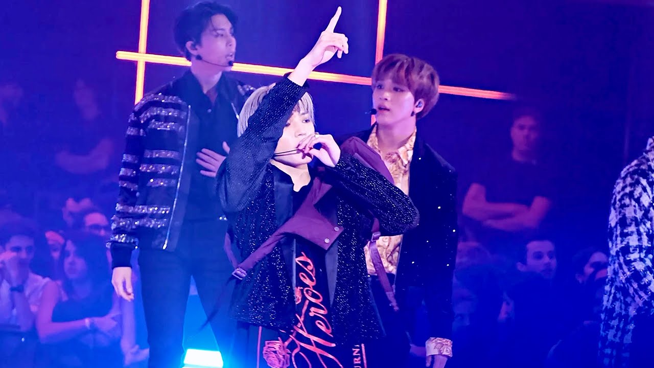[4K] 191103 MTV EMA 2019 - Highway to Heaven (Eng Ver.) TAEYONG focus fancam / NCT 127 태용 직캠