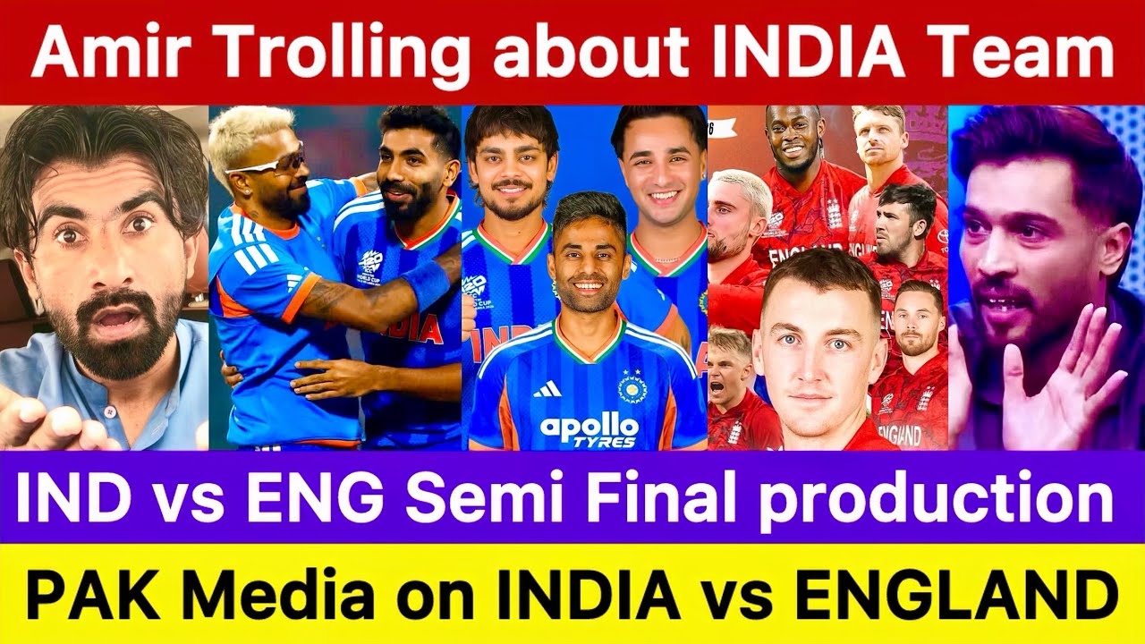 pak media reaction on india vs england | amir statement ind vs eng | abhishek sharma | ishan kishan 