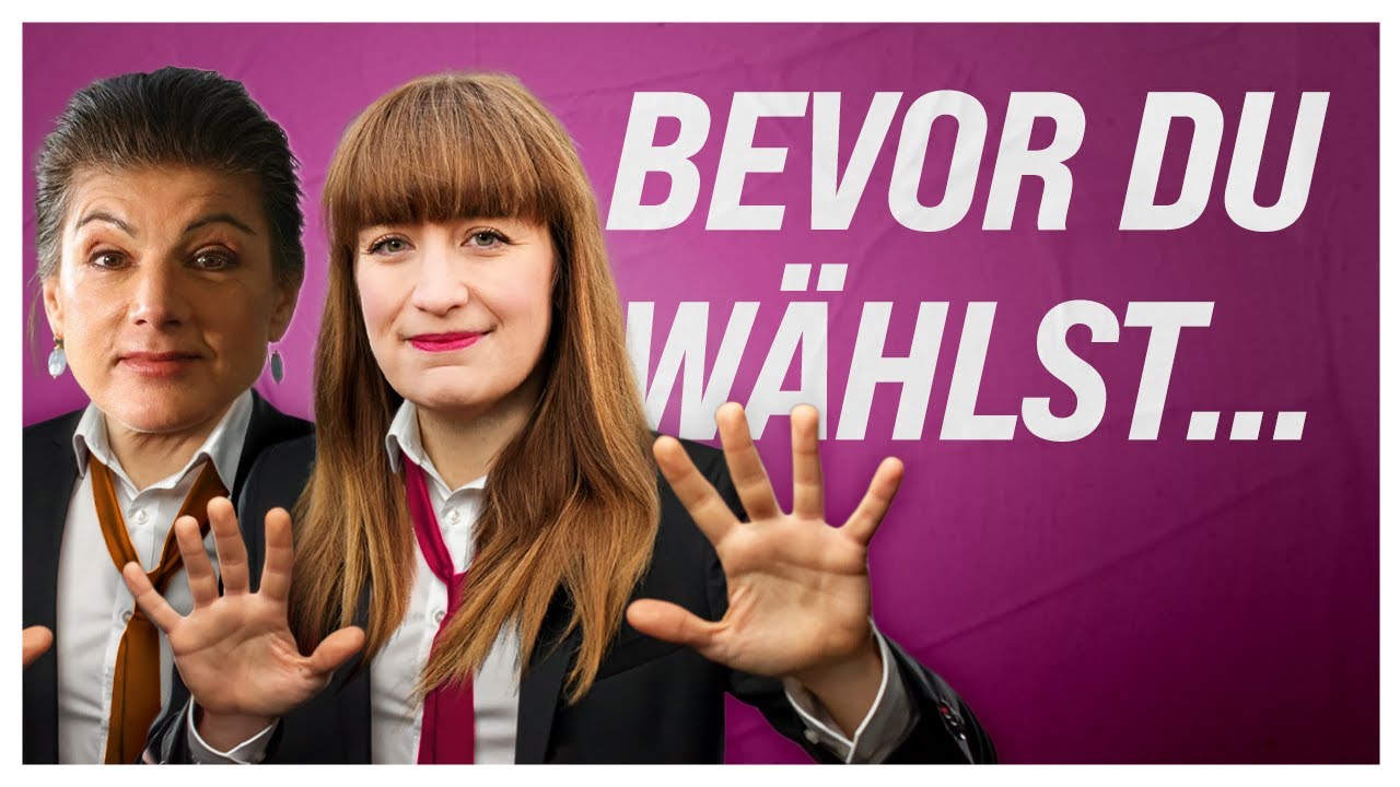 Ist die  BSW das Beste was den Linken passieren konnte? - Bevor du wählst...