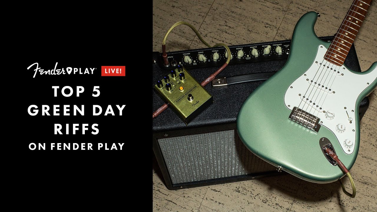 Top 5 Green Day Riffs | Fender Play LIVE | Fender