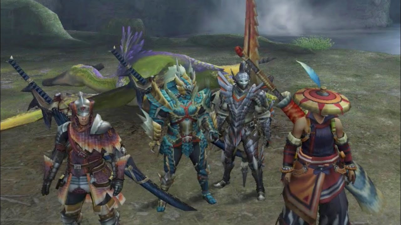 VETERAN HUNTER'S UNEXPECTED REUNION IN MHP3RD! (Online via Hunsterverse)