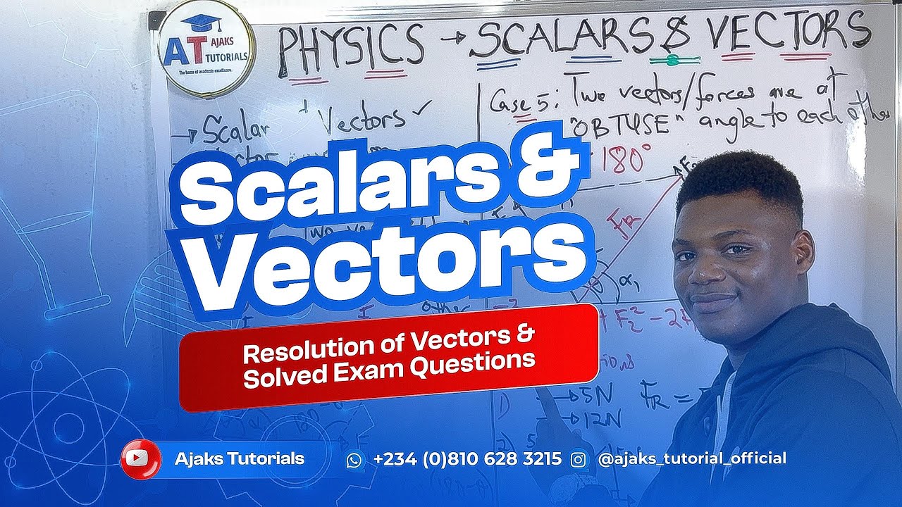 Resolution of Vectors dismantled by AJAKS | 2026 JAMB Physics Full lesson  
