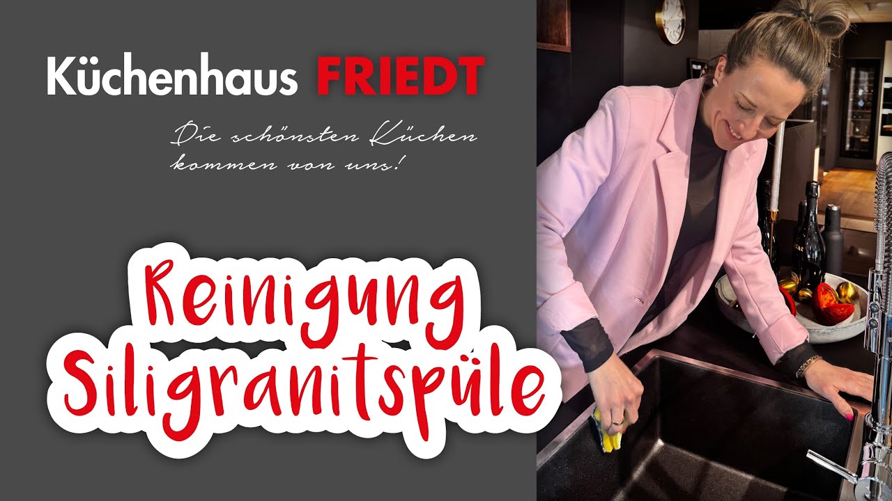 Silgranit Sp&uuml;le Reinigung- du wirst erstaunt sein wie einfach es geht, deine Sp&uuml;le zu reinigen