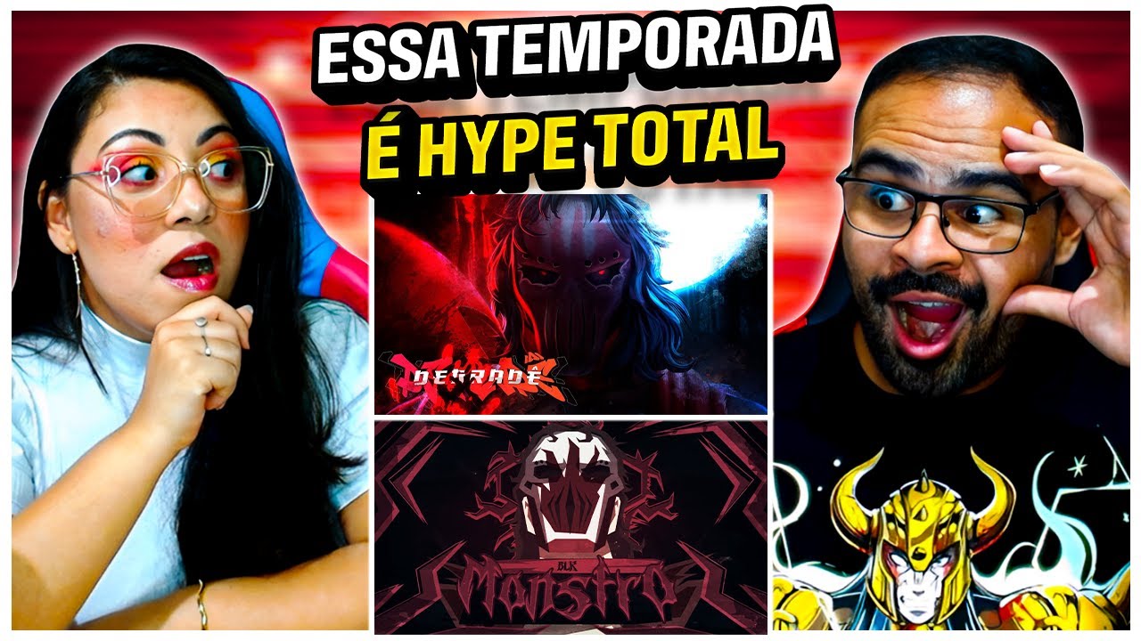 REACT Monstro (Ordem Paranormal) | BLK - Aguiar - NOITE DE CAÇA | Degradê Rapz