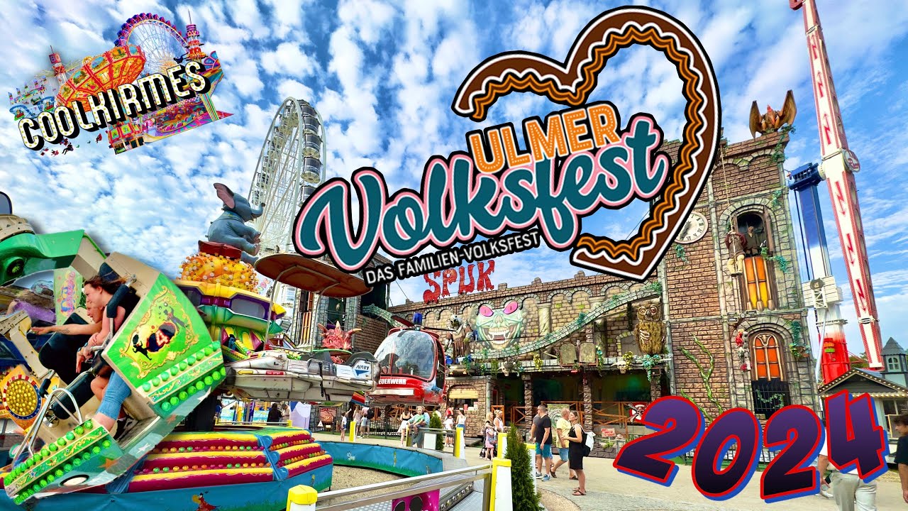 Ulm Volksfest 2024 | Jede Menge Party unter freiem Himmel [ Werbung ] - Clip by CoolKirmes