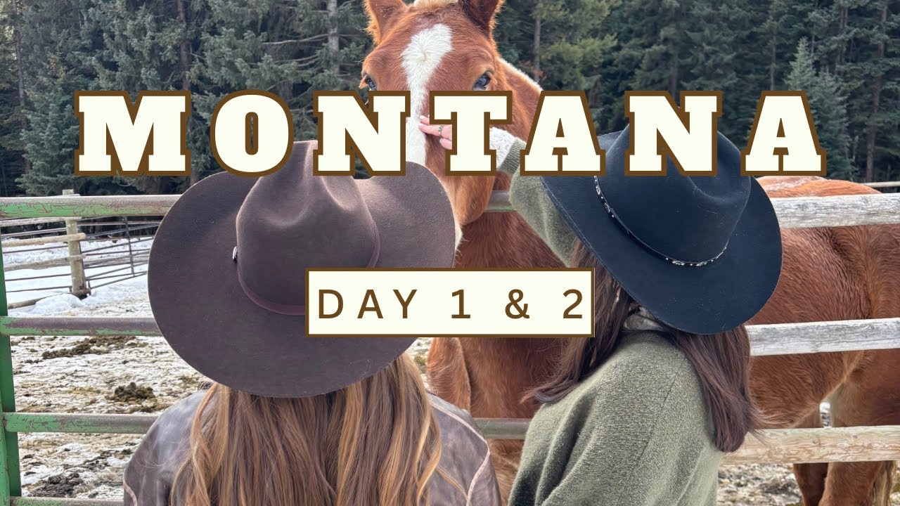 MONTANA SKI TRIP: DAY 1 + 2