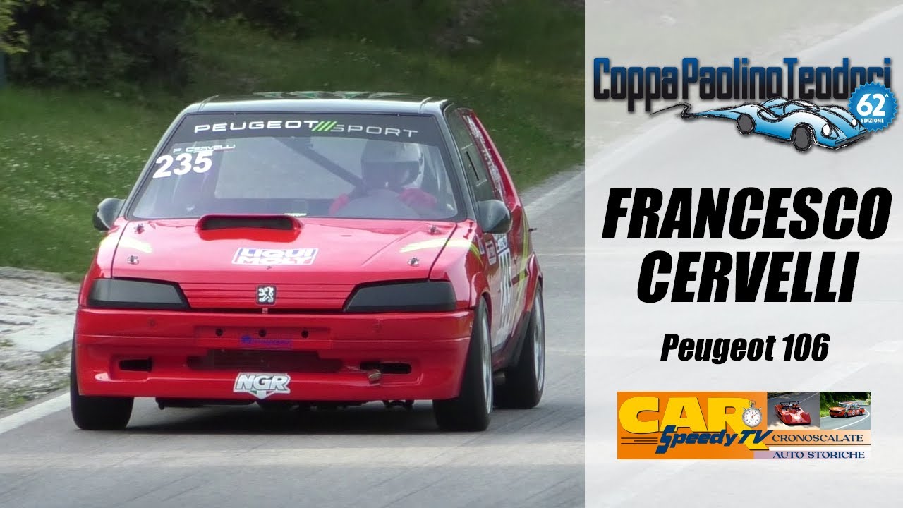 Coppa P. Teodori 2023 || Francesco Cervelli || Peugeot 106