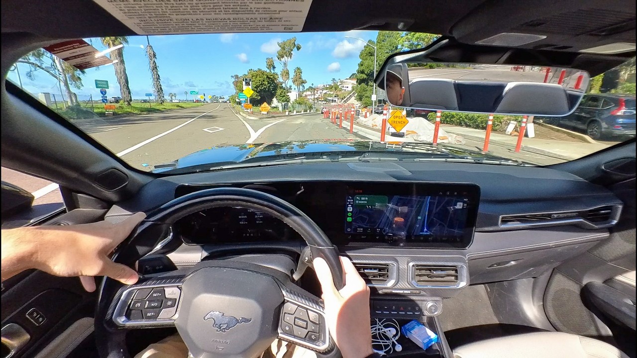 Scappotto la Mustang a San Diego ( POV Driving )