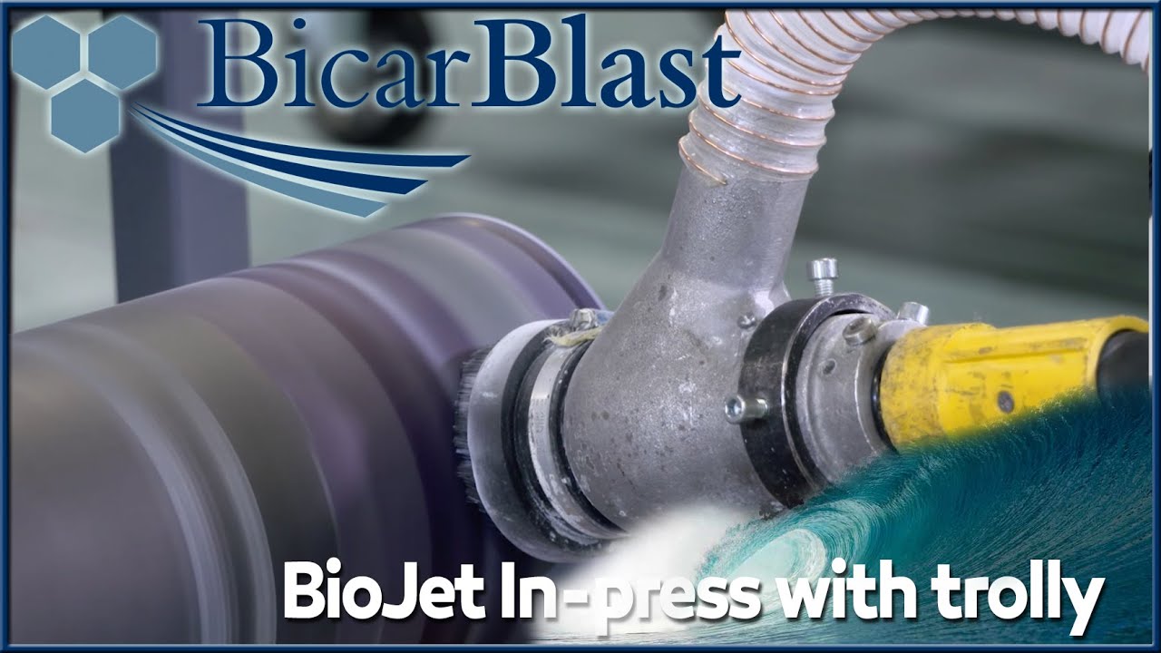 Our BioJet In-press with trolly - BicarBlast