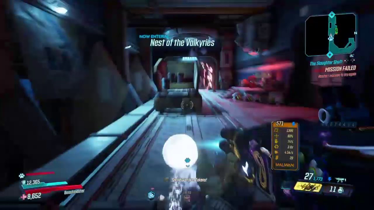 Borderlands 3 flak crit build broken heart event