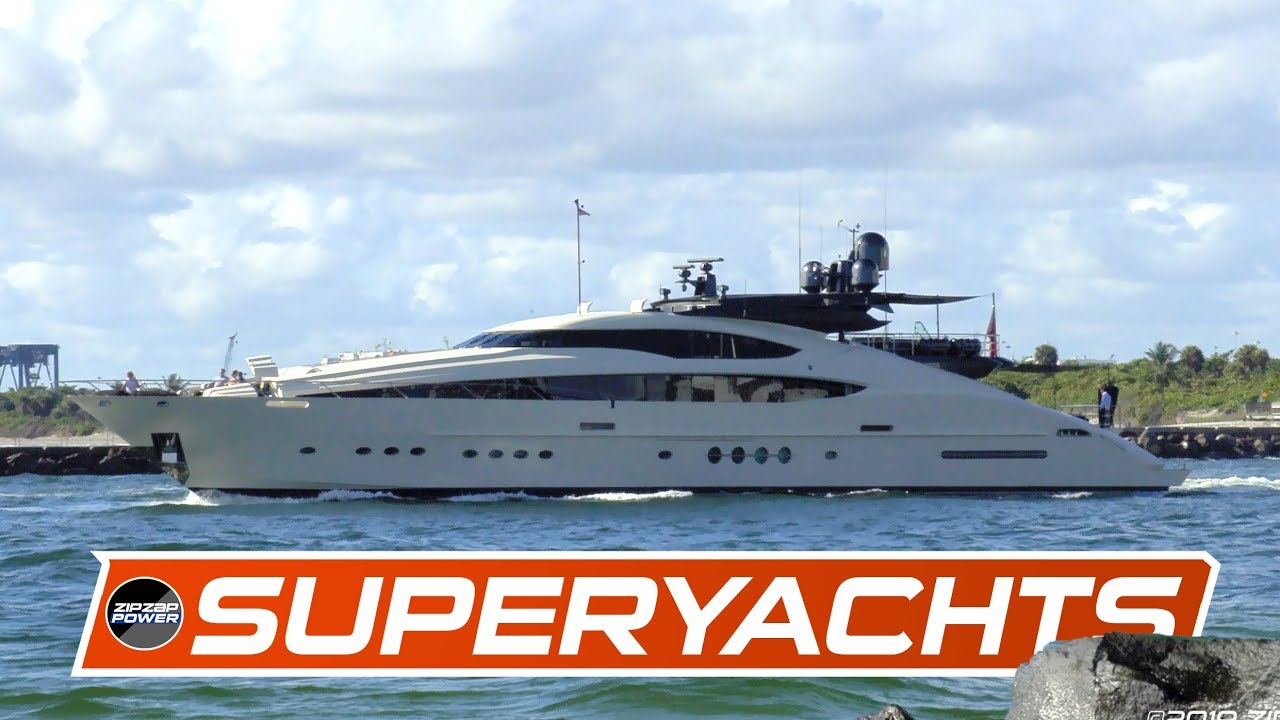 19 Spectacular Superyachts / $500,000,000 worth of FLIBS Exodus