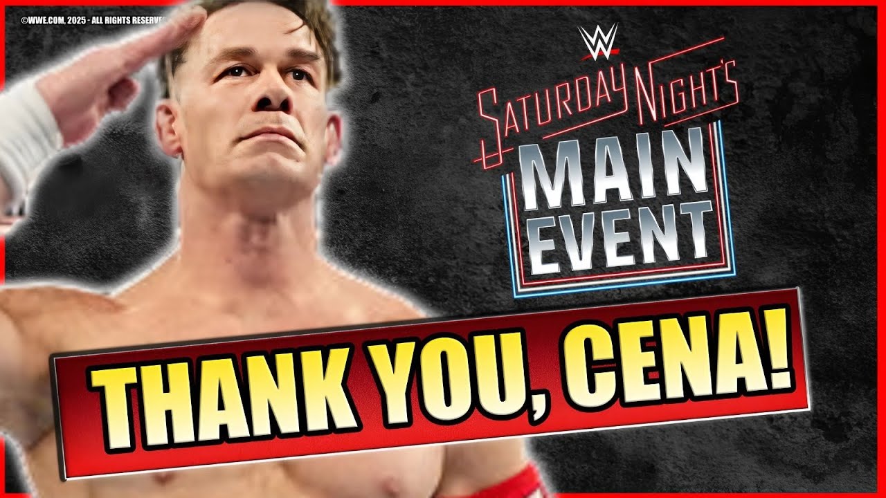 John Cena's letztes Match - WWE Saturday Night's Match | REVIEW 💯 R&Uuml;CKBLICK