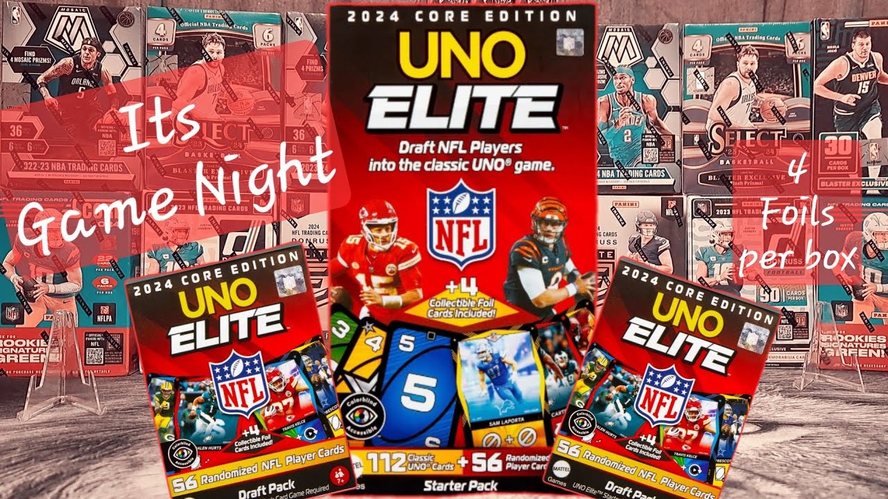 Uno Elite  NFL upping the game on Family Night