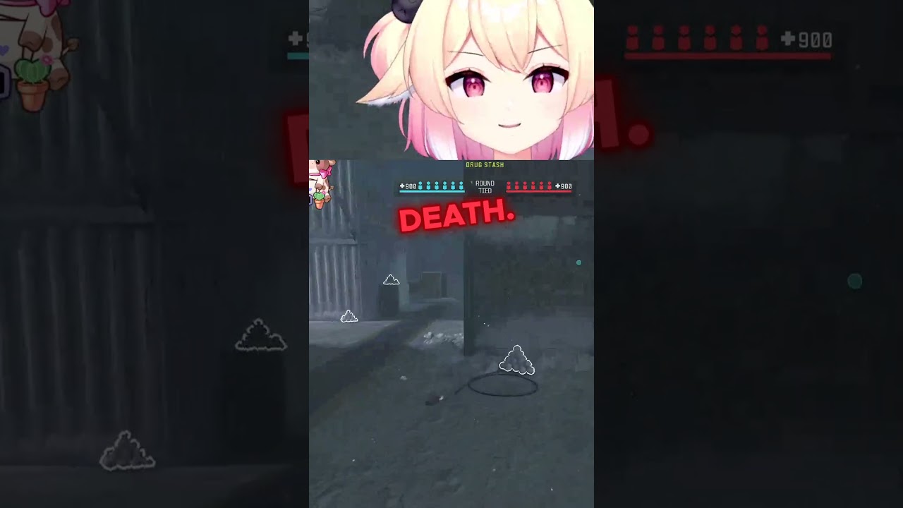 cow vtuber snow fight FAIL  #callofduty #vtuber