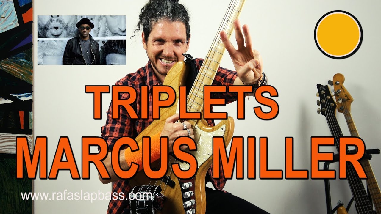 APRENDE SLAP MARCUS MILLER TRIPLETS