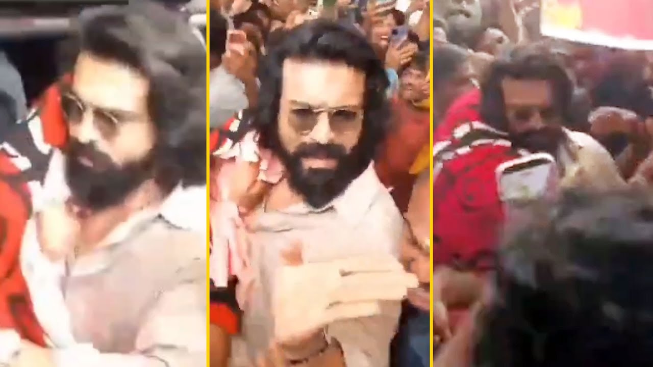 Ram Charan Serious On Fans | Ram Charan with Klin Kaara Reached Apollo Hospital