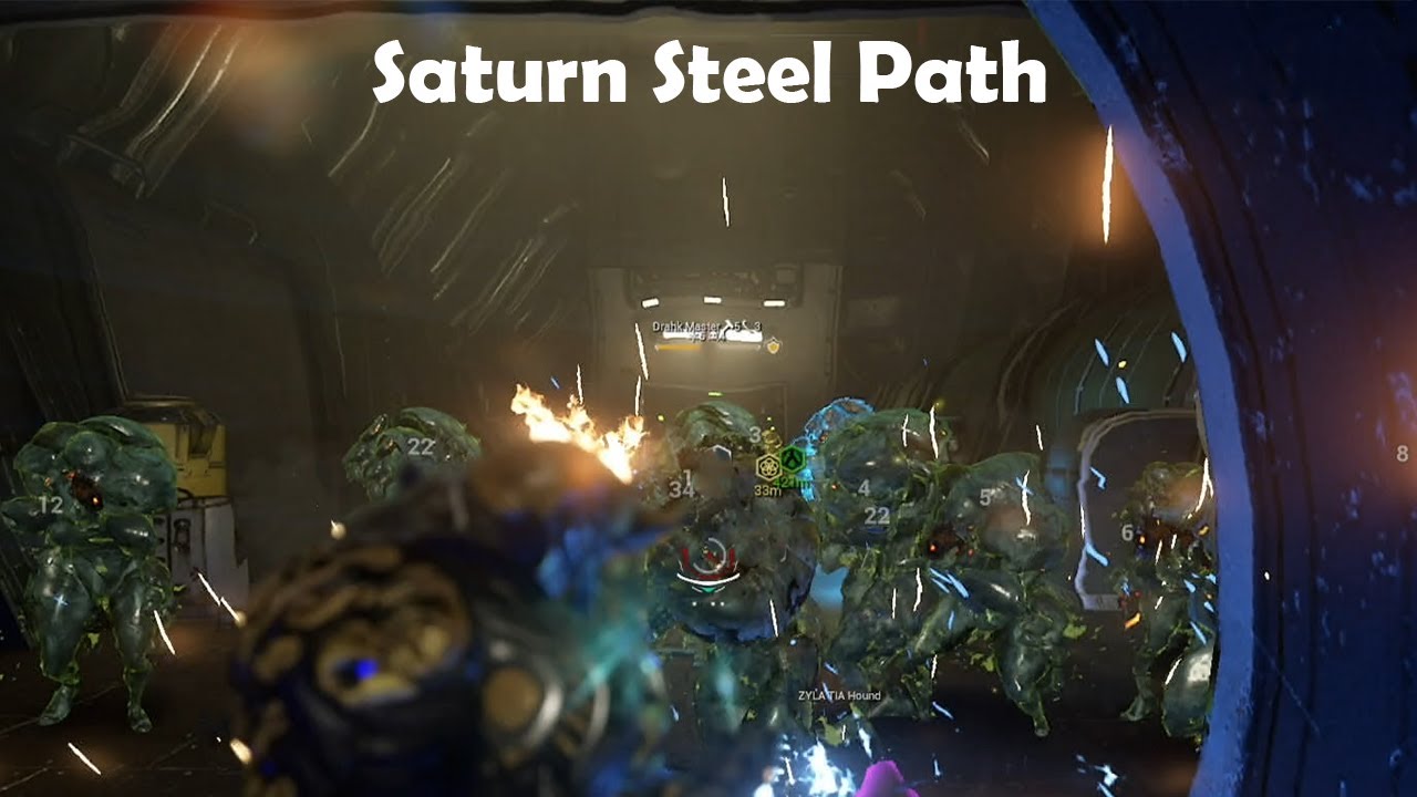 New Rhino Set-up on Saturn (Steel Path) - Warframe