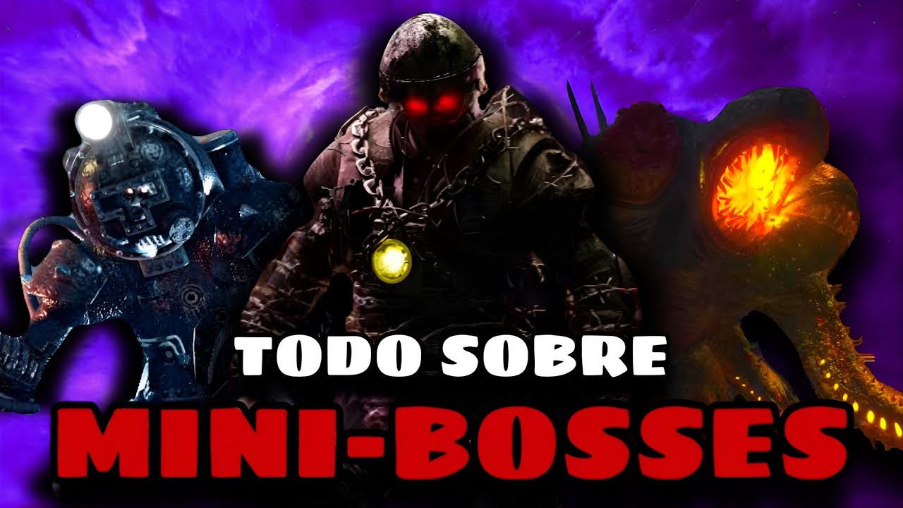 TODO SOBRE LOS MINI-BOSSES de CALL OF DUTY ZOMBIES |WAW-BO4| COSAC