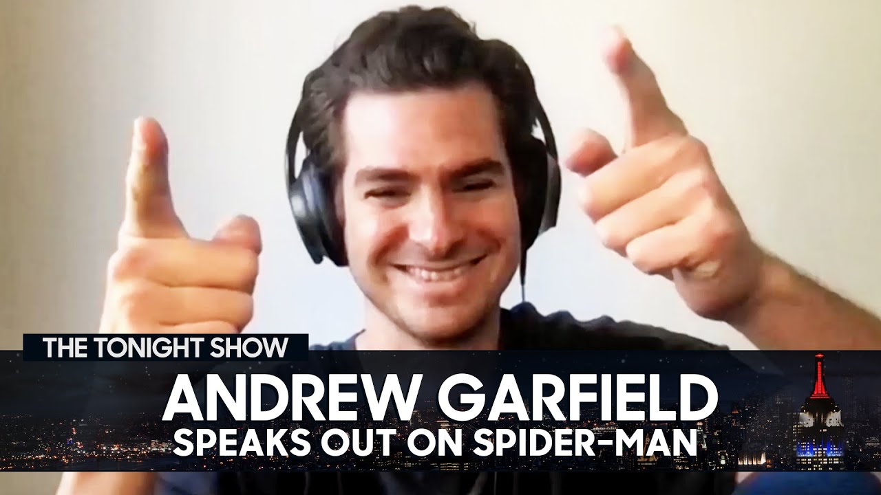 Andrew Garfield Speaks Out on Spider-Man: No Way Home Rumors | The Tonight Show