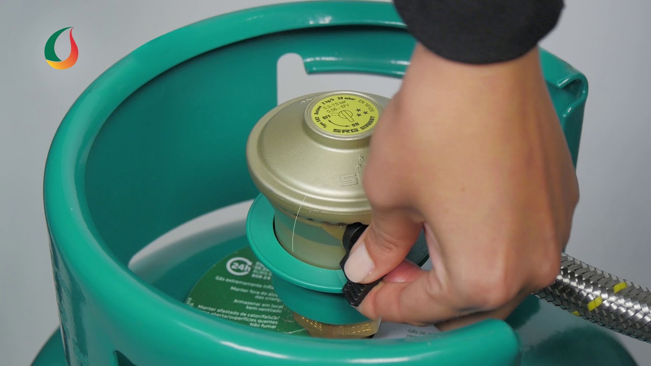 Como aplicar o redutor na garrafa Rubis Gás butano 13kg?