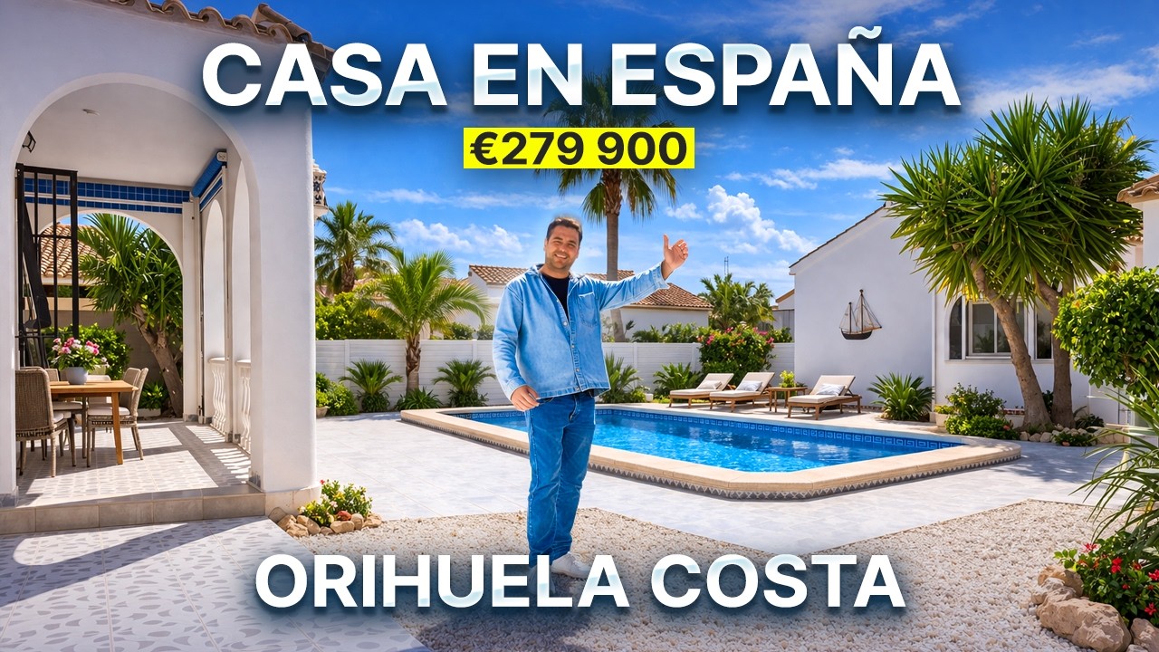 Casa en venta en Orihuela Costa | Parcela 312 m² | La Florida | 279.900 €