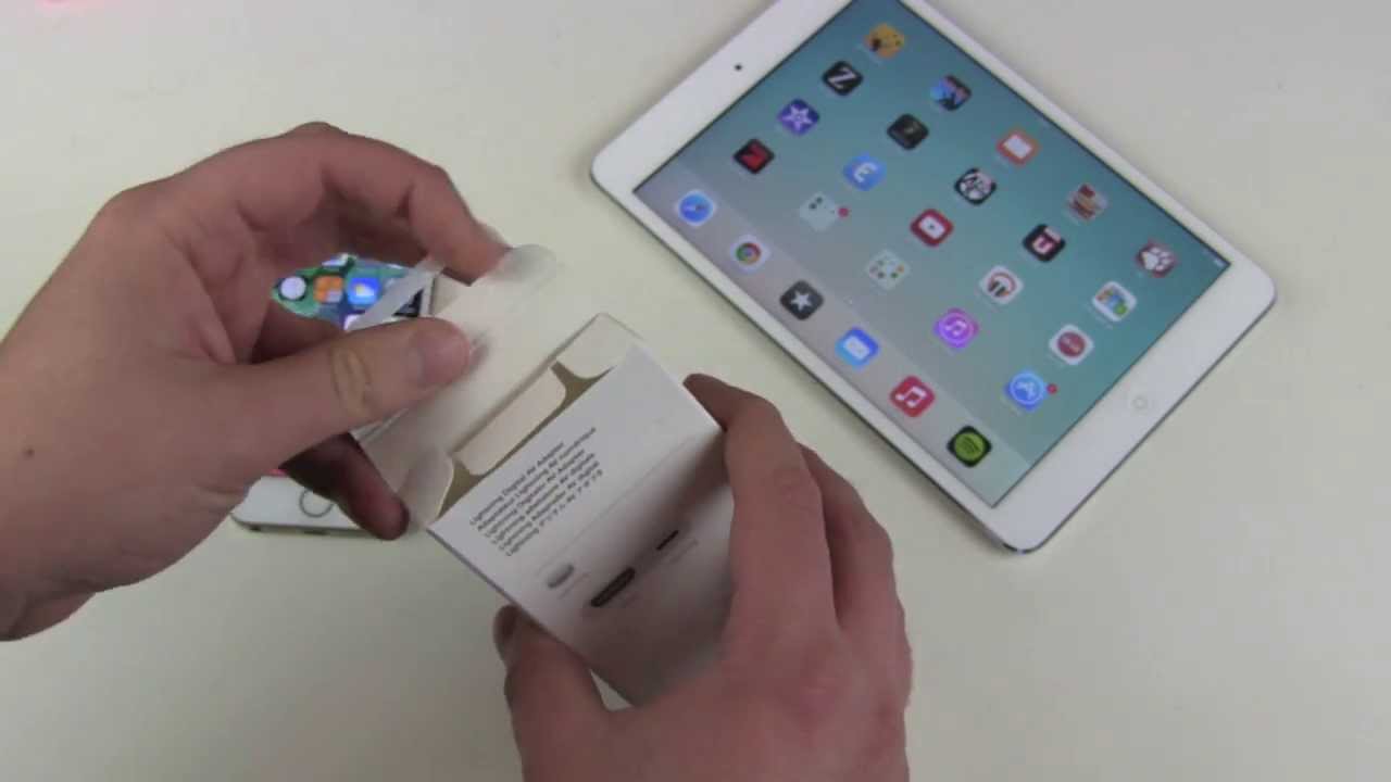 Apple Lightning auf HDMI Adapter Unboxing und kurzer Test