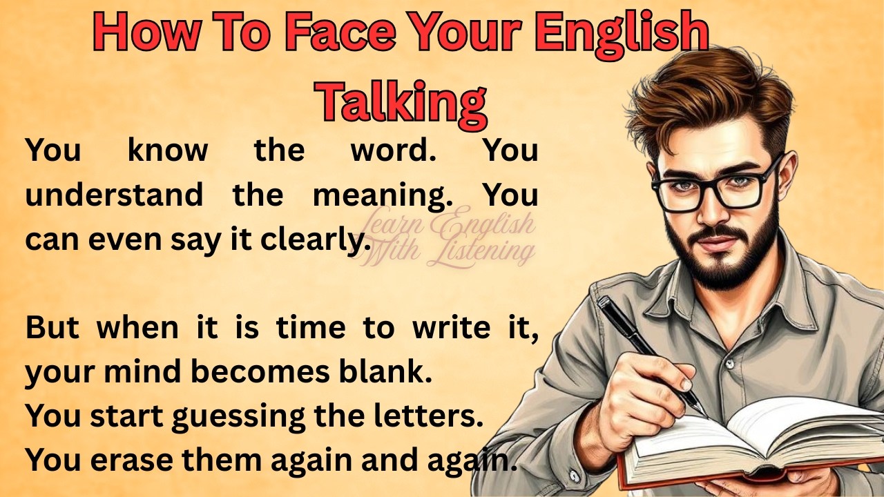 Why I Always Forget Spelling || Graded Reader || Improve Your English Skills || English Lesson