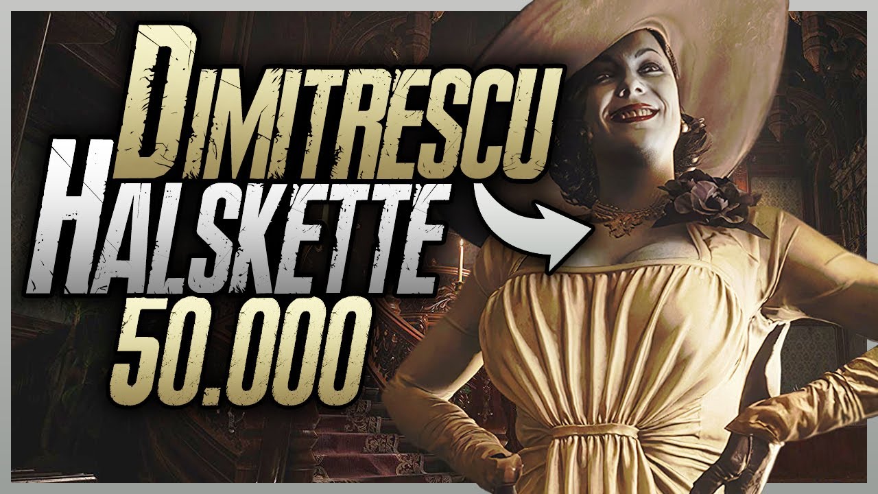 LADY DIMITRESCU HALSKETTE FUNDORT (50.000 Lei Schatz) - RE 8 Deutsch/German | Resident Evil Village
