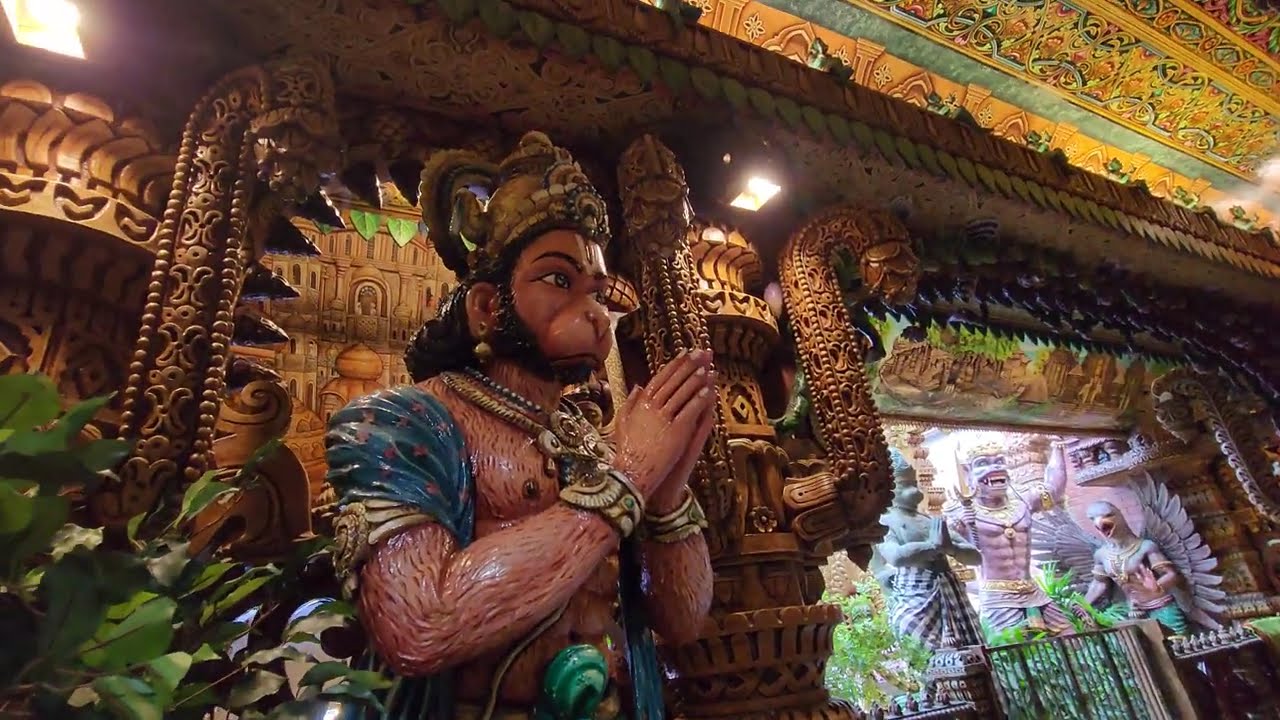 Hanuman Temple Arul Megu Sree Veera Hanumar Brickfields KL Kuala Lumpur 