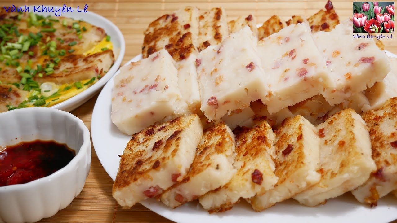 Bánh Củ Cải, Món Người Hoa, Món Ngon của Nhà Hàng Dimsum - Bánh Hấp & Bánh Chiên Trứng, Vanh Khuyen