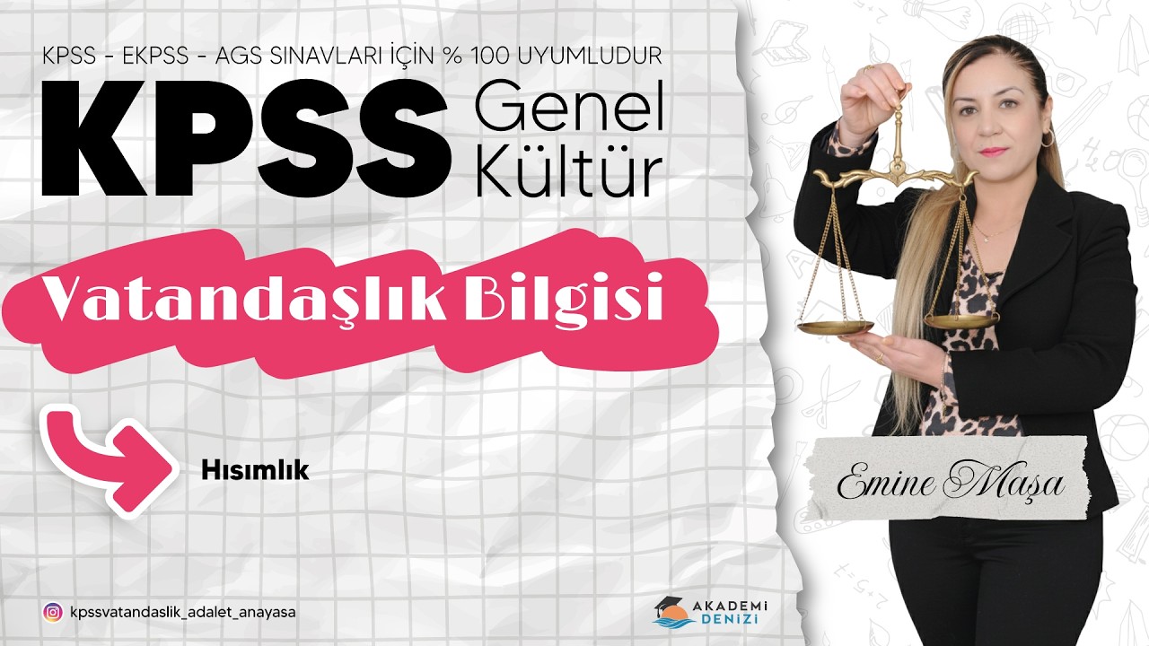 2026 Vatandaşlık Bilgisi | Hısımlık #akademidenizi