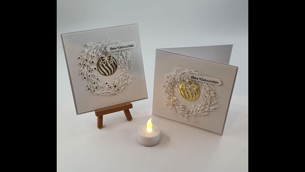 Weihnachtskarte - Weihnachtskugel
