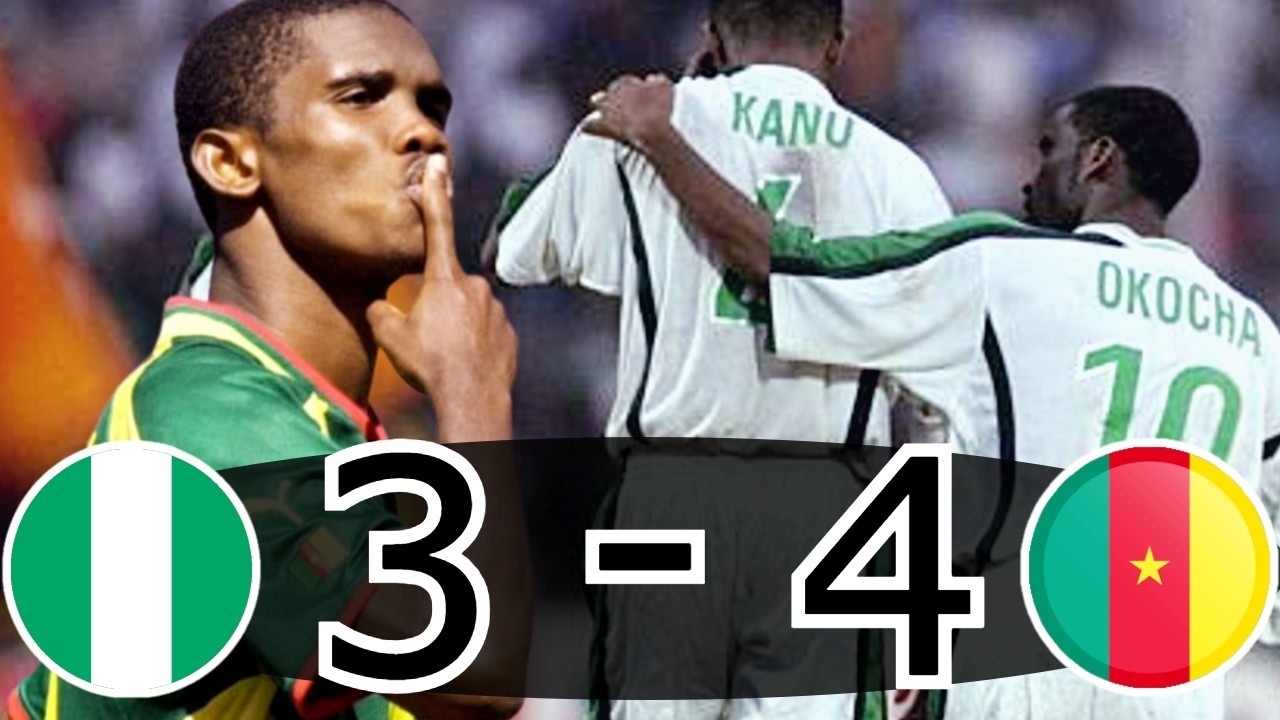 Jay Jay Okocha & Kanu Show Masterclass With Samuel Eto'o💥💥💥Nigeria vs Cameroon AFCON 2000 Final