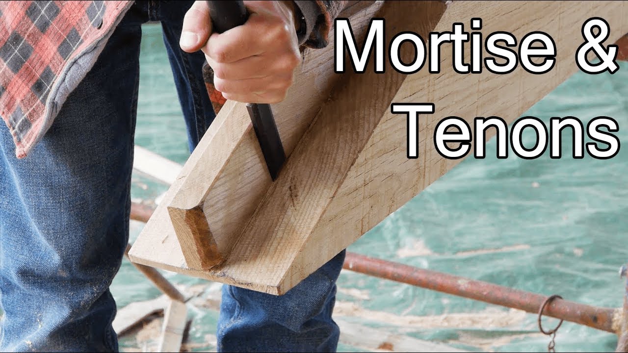 DIY ROOF: 33° MORTISE & TENONS