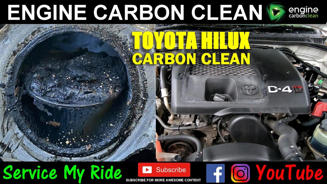 TOYOTA HILUX Manifold carbon clean
