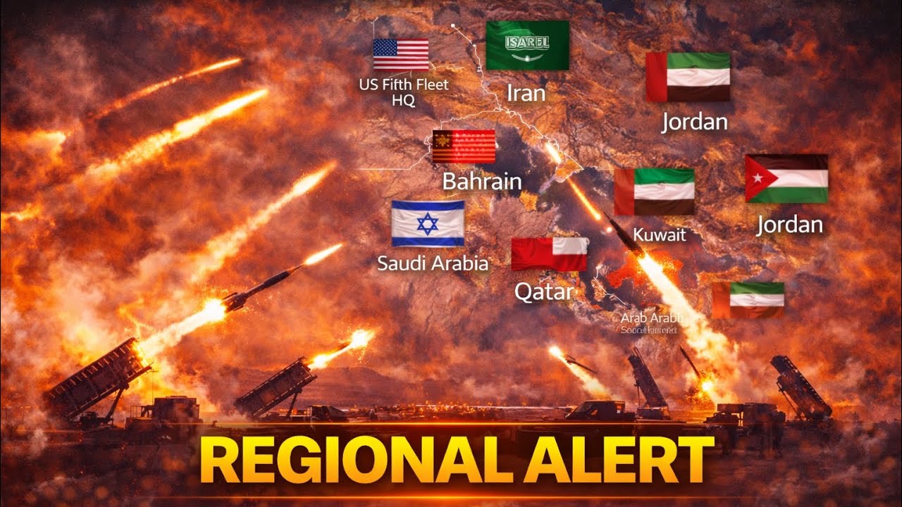 Gulf Region on Edge After Widespread Missile Alerts | Multiple U.S. Bases on High Alert What We Know